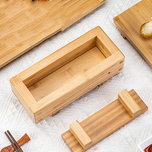 Bambus <span class=keywords><strong>Kit</strong></span> de moules à sushi rectangulaires en bois Outil de fabrication de sushi <span class=keywords><strong>pour</strong></span> la <span class=keywords><strong>cuisine</strong></span> <span class=keywords><strong>japonaise</strong></span> - Product Image 5