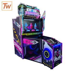 Nouvelle conception de machine d'arcade en fer, simulateur de tir à monnayeur Crazy Shooter, version anglaise pour centre de jeux - Product Image 3