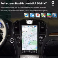 Écran radio Android pour Chrysler 300C 300S 2013 - 2019, IPS automobile avec Bluetooth GPS