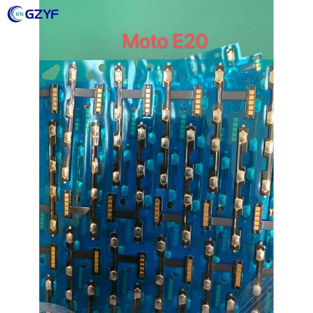 High Quality Power Button Volume Flex for Motorola Moto E20 E6 XT2005 Wholesale Mobile Phone Repair Part for iphone nokia Tecno