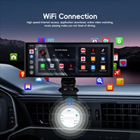 Écran tactile portable sans fil 7"/9"/10.1"/10.25" Carplay IOS/Android OS 2GB +32GB Lecteur multimédia de voiture Navigation GPS Navigateur