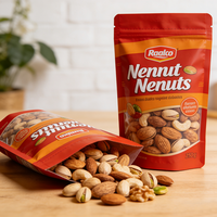 Sacs à nourriture pour animaux de compagnie imprimés sur mesure de qualité alimentaire, sachets refermables en Mylar, pochettes refermables avec fermeture à glissière, taille et couleur personnalisables