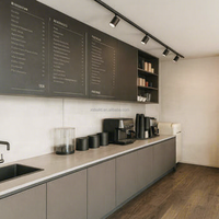 Contenedores Prefabricados de 20 pies y 40 pies para Restaurantes, Tiendas Modernas en Contenedores Marítimos para Centros Comerciales y Oficinas, Cafetería Portátil para Uso en Exteriores
