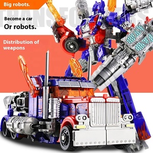 หุ่นโมเดลรถหุ่นยนต์แปลงร่างได้รุ่นดีที่สุดตัวต่อสายรูปไดโนเสาร์คิง Kon kidsren - Product Image 5