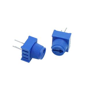 Potentiomètre de précision à résistance réglable 3386p-1-103 1k/2k/5k/10k/20k/50k, potentiomètre trimmer en ligne avec capuchon, résistance 3386p - Product Image 4