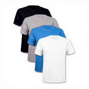 Round Neck 250gsm Cotton Short Sleeve Tee Custom T <b>Shirt</b> for <b>Men</b> Blank Tshirt Printing Basic <b>Men's</b> T-<b>Shirts</b> - Product Image 1
