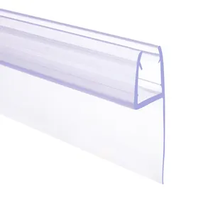 GUIDA 716064 h Stil gebogene Bad Dusch wand Gummi Kunststoff dichtung für Glastür Gehäuse Dusch tür Dichtung streifen