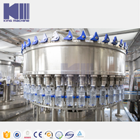 Machine de remplissage et de capsulage de soufflage rotative de bouteille Combiblock d'équipement avancé