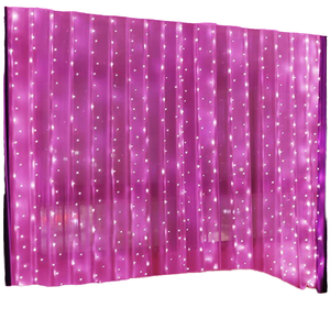 Starlight Waterproof IP65 LED Fairy <strong>Curtain</strong> Lights 8-Mode Memory String Dimmable 2700K Warm White Indoor/Outdoor Home <strong>Christmas</strong> - Product Image 4