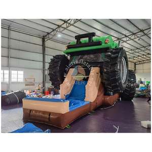 Structure gonflable <span class=keywords><strong>Monster</strong></span> Truck de haute qualité avec toboggan, combo personnalisé pour la location - Product Image 3