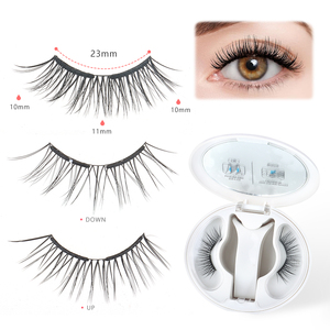 Pestañas Magnéticas 3D Reutilizables de Etiqueta Privada al por Mayor, Pestañas Postizas Magnéticas Naturales y Suaves con Aplicador - Product Image 2