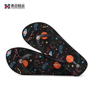 Tongs à talons hauts en caoutchouc eva pour femmes, chaussures de plage décontractées de haute qualité, vente en gros - Product Image 3
