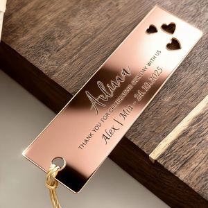 Cartes de placement personnalisées en acrylique gravées au laser pour mariage, nom des invités, décoration de table, cadeaux - Product Image 2