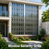 Serrure de sécurité roulante en acier inoxydable pour portes coulissantes de balcon, grille pliante extérieure antivol