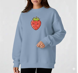 Sweat-shirt à col montant surdimensionné pour femme en molleton de coton mélangé de haute qualité, personnalisable avec logo, vente en gros fabricant - Product Image 1