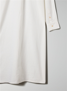 2024 Winter Casual Women Elegant Buttons up Long Sleeve Loose White <strong>Linen</strong> Blend T <strong>Shirt</strong> <strong>Dress</strong> - Product Image 5