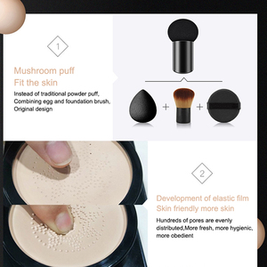 Base de Maquillaje Mineral en Cojín de Aire, Impermeable, con Protección Solar, Iluminadora, Hidratante, Etiqueta Privada, Mejores Cremas Cosméticas <span class=keywords><strong>BB</strong></span> y CC - Product Image 4