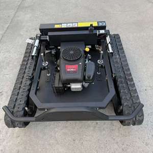 Robot tondeuse intelligent télécommandé à braquage zéro, moteur essence 224cc, décharge arrière, avec <span class=keywords><strong>lame</strong></span> et chasse-<span class=keywords><strong>neige</strong></span> - Product Image 6