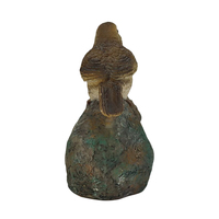 Figurine d'oiseau en pierre debout décoration de jardin extérieur Articles d'ameublement petit oiseau nain de jardin en gros