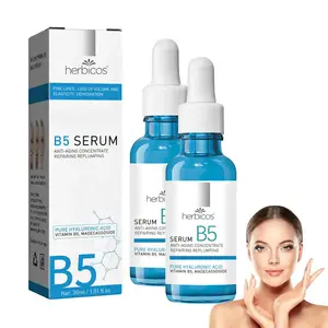 Herbicos OEM/ODM Benutzer definiertes Vitamin B5 Reine Hyaluron säure Gesichts essenz Korea White ning Skin Face Lift Feuchtigkeit spendendes Serum