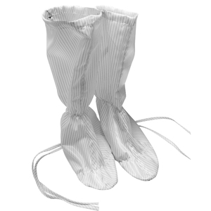 Zapatos de Laboratorio Antideslizantes y Antipolvo ALLESD, Color Blanco, Cubrezapatos ESD para Cuarto Limpio - Product Image 6