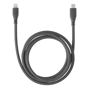 Cavo Lightning CÂBLE SOFT Certifié Apple Mfi Noir 1,2m USBDATASOFTC2LMFIK - Product Image 1