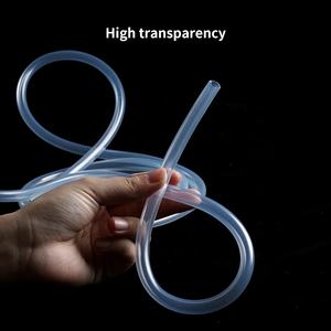 4*6mm Tubo Flexible para beber 2,2*4,4mm agua aire tubo de silicona transferencia translúcida 1*3mm bomba tubo de silicona - Product Image 5