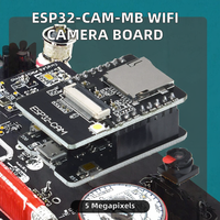 Placa de Desarrollo ESP32-CAM-MB, Cámara WIFI de 5MP, Compresión H.264, para Puerto Serie Micro USB CH340G, 4.75V-5.25V, Módulo FYX