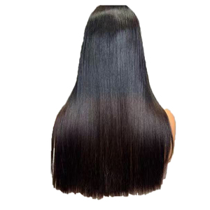 Promotion 2X6 Super Double Drawn <b>Long</b> Bone Straight Vietnamese Hair 100% Human Hair <b>Wigs</b> 260g Kim Lace Closure - Product Image 6