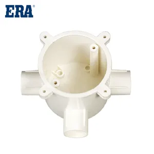 ERA brand UPVC/PVC CE Standard Electrical Pipes & Fitting Three Way extension ring