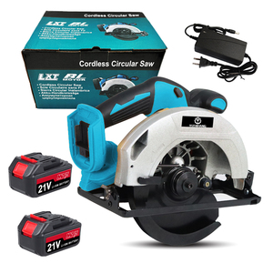 Machine à bois sans fil de qualité industrielle avec scie circulaire sans balais à batterie lithium-ion, pour la découpe de pierre et de bois - Product Image 1
