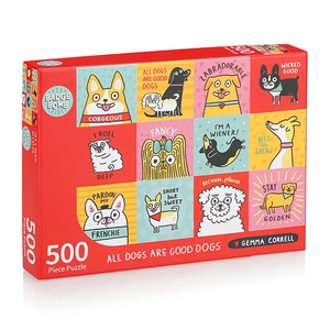 Ensemble de puzzle en papier de 500 pièces avec des paysages animaliers vifs, jeu de loisirs familial de haute qualité, jeu de réflexion pour adultes et enfants - Product Image 2