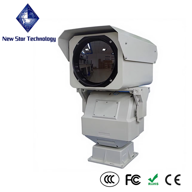 Remote PTZ Thermal Imaging Security Camera 640x512 Resolution 30fps H.264 IP66 Protection SD Card Storage Made High-Strength