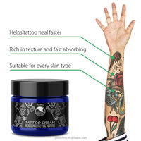 Baume naturel après-tatouage avec logo personnalisé, crème cicatrisante pour tatouage, beurre protecteur et revitalisant pour maquillage permanent (PMU)