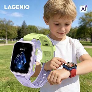 Reloj Inteligente Multifuncional LAGENIO K9 4G Compatible con Diccionario en Inglés/Story King/Nio AI/Escritura de Artículos/Zoólogo, Reloj Inteligente <span class=keywords><strong>para</strong></span> Niños - Product Image 1