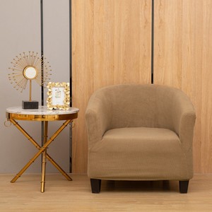Stretch <b>Tub</b> <b>Chair</b> & Sofa Slipcover Solid Color Fleece American Style Machine Wash 90-140cm Living Room 2025 - Product Image 3
