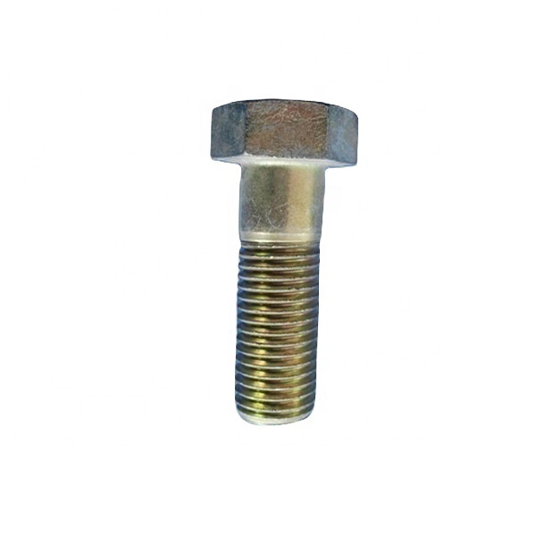 China High Tensile  Steel Hex Bolts with Nuts Class 10.9 Yellow Zinc Plated DIN931