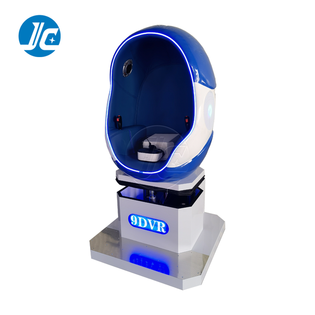 Single Seat 9D Egg VR Cinema Motion Simulator 3D-VR-Motion Chair for Gaming for Home Use Indoor and Outdoor