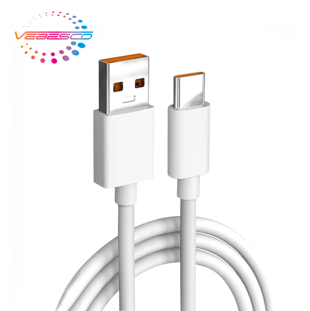 1m 2m 3A Super Fast Charging USB-A to USB-C Cable with Genuine Leather Case
