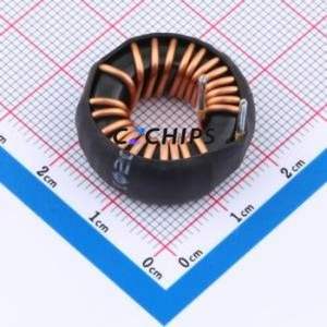 Inductor de Anillo de Color / Inductor de Orificio Pasante XR080125TS470MH1L, Componente de Orificio Pasante (THT), D=24.6mm 47uH 10% 5A - Product Image 1