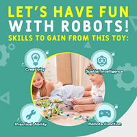Kit de Robot Programable Compatible con EPT, 280 Piezas, Set de Educación STEM, Smart Hub y Bloques de Construcción Motorizados DIY