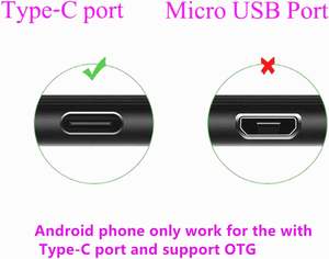 Mini Ventilador Portátil para Teléfono Móvil con Logotipo Personalizado, TPE, Tipo C, Micro USB - Product Image 4