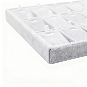 Jewelry <strong>Tray</strong> Storage Box with Watch Holder Necklace <strong>Ring</strong> Earrings Pendant <strong>Display</strong> Organizer Plate for Container Organization - Product Image 2