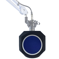 GAZ-600A Microphone de Studio de Haute Qualité, Bouclier Portable pour Enregistrement Vocal, Écran Anti-Vent