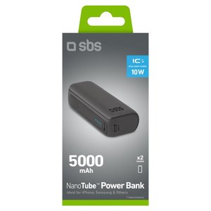 Batterie externe NANOTUBE Noir (Batterie 5000mAh) TTBB5000MINIK - Product Image 2