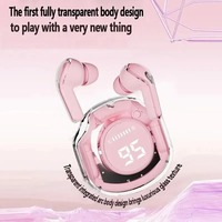 Casque 5.3 Transparent avec Réduction de Bruit ENC Air39, Casque de Jeu avec Lumières Respirantes, Longue Autonomie de Batterie, Étanche