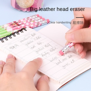 Venta caliente Cartoon HB <span class=keywords><strong>Pencil</strong></span> <span class=keywords><strong>Set</strong></span> 30/50 Triangle Bar para práctica de escritura de 3 a 6 años en la escuela primaria - Product Image 3