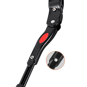 Béquille de vélo en alliage d'aluminium, longueur réglable de 32 à 40 cm, support latéral pour cadre de vélo de montagne - Product Image 3