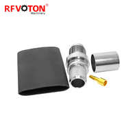 Connecteur femelle TNC pour câbles coaxiaux RF RG8, LMR400, RG213, RG214, H1000, 7D-FB, 8D-FB, EZ – En stock, directement de l'usine