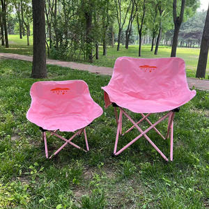 Wenyan, mesa plegable portátil moderna para exteriores, juego de sillas, <span class=keywords><strong>silla</strong></span> de Luna de Metal, mesa plegable para viajes, Camping, Picnics, tela Oxford - Product Image 5